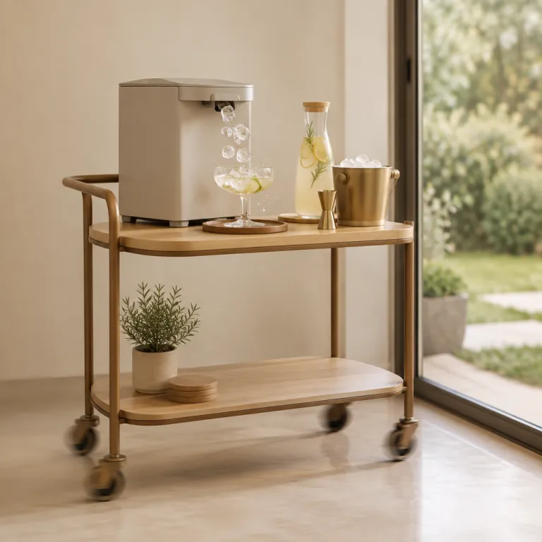 Chariot bar mobile : recevoir au jardin ou au salon sans aller-retour en cuisine