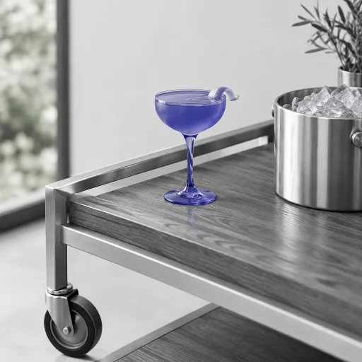Chariot bar mobile : recevoir au jardin ou au salon sans aller-retour en cuisine