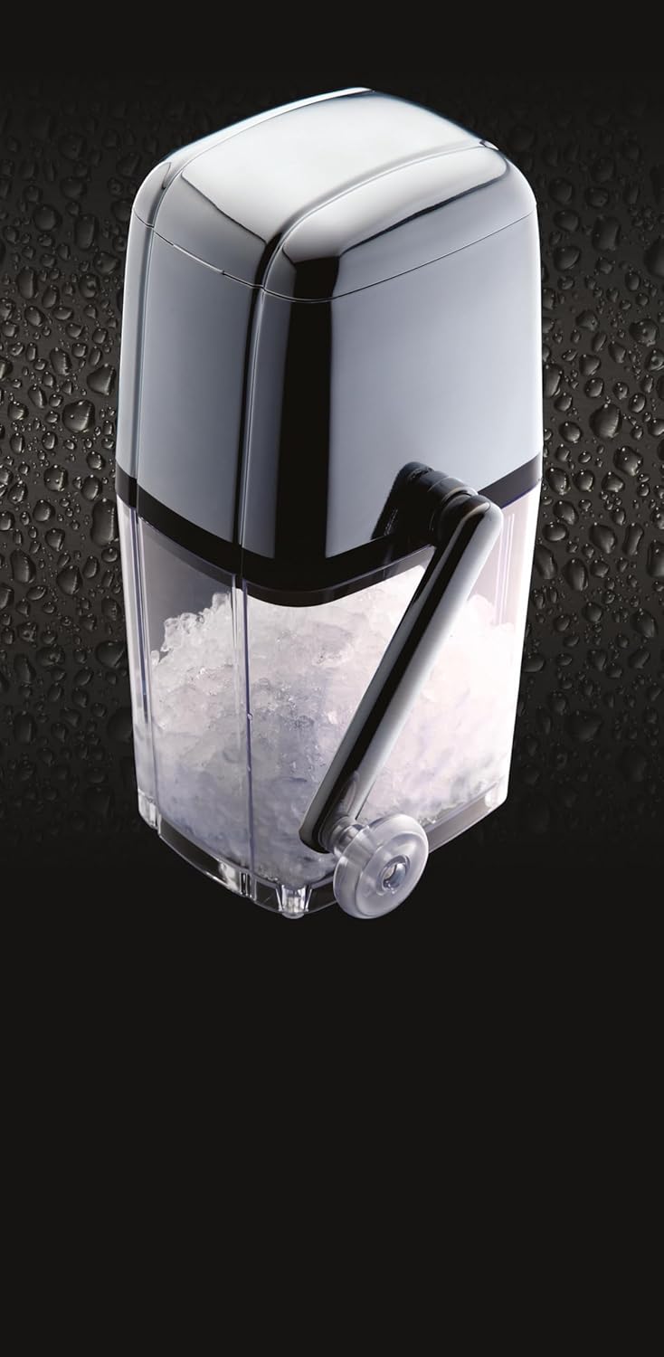 Machine À Concasser Les Glaçons Pour Les Cocktails, Avec Pelle À Glace, Plastique Et Acier Inoxydable, 15,5 X 13,5 X 28 cm Simple