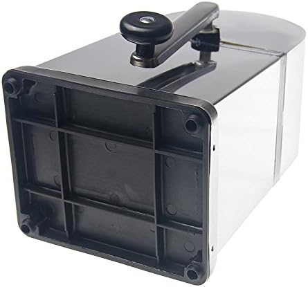 KATSU Broyeur à Glace Manuel avec Bac à Glaçons et Cuillère pour Cocktails et Smoothies, Acier inoxydable 769008