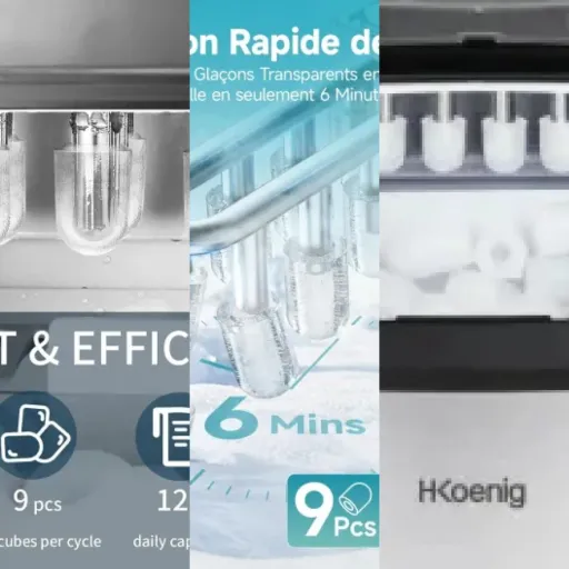 Les meilleurs machines à glaçons production rapide : notre top 4 (2026)