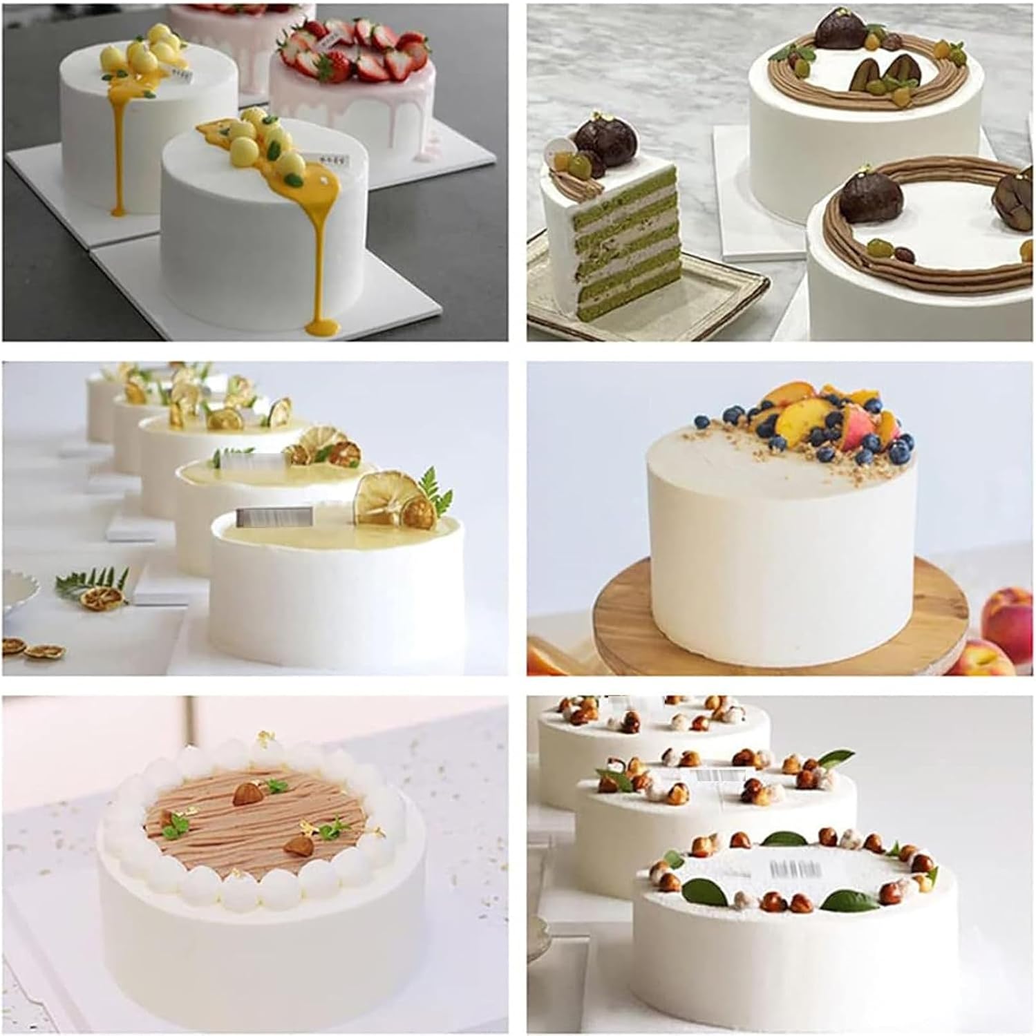 RayGenius Machine à décorer Les gâteaux électriques Machine à étaler la crème pour gâteaux d'anniversaire Machine à remplir Les gâteaux avec de la crème 110V 220V,Green Vert