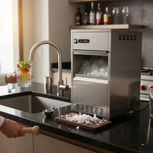 Test Machine à Glace Pilée 30 kg/24h : la broyeuse à glaçons qui fait le taf pour les bars et snacks