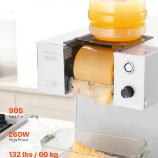 Test VEVOR Broyeur à Glace Pilée 60 kg/24 h : la machine à flocons de neige qui fait le job à la maison