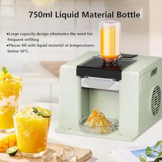 Machine à glaçons automatique - 280 W, refroidissement rapide, production de 60 kg de glace par 24 h, idéale pour les restaurants, les salons de thé, les bars à boissons fraîches et l'usage