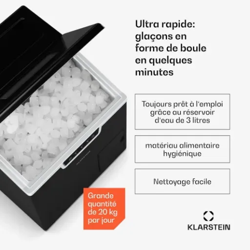 Test Klarstein Icefestival Bullet : beaucoup de glace, mais pas sans défauts