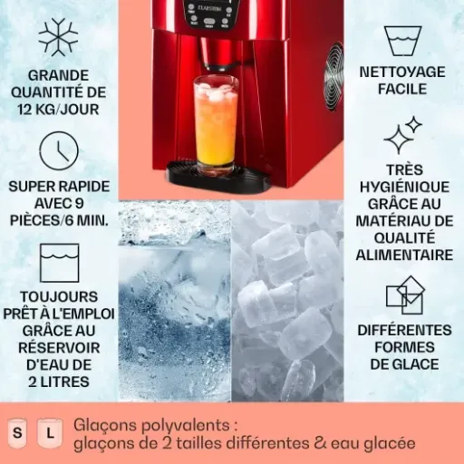 Test Klarstein Ice Volcano 2G : une machine à glaçons pratique mais pas sans défauts