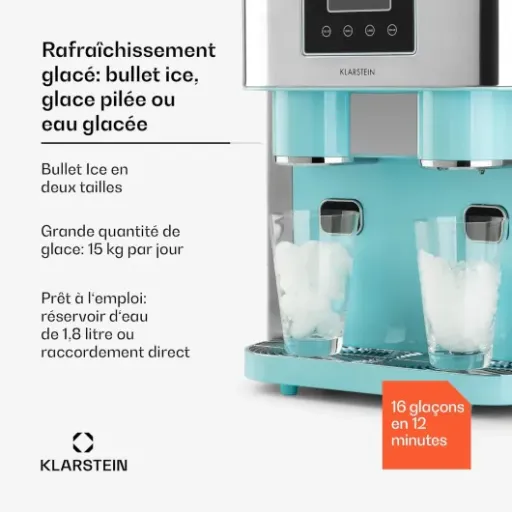 Test Klarstein Eiszeit Crush : beaucoup de glace, beaucoup de bruit (et pas mal de contraintes)