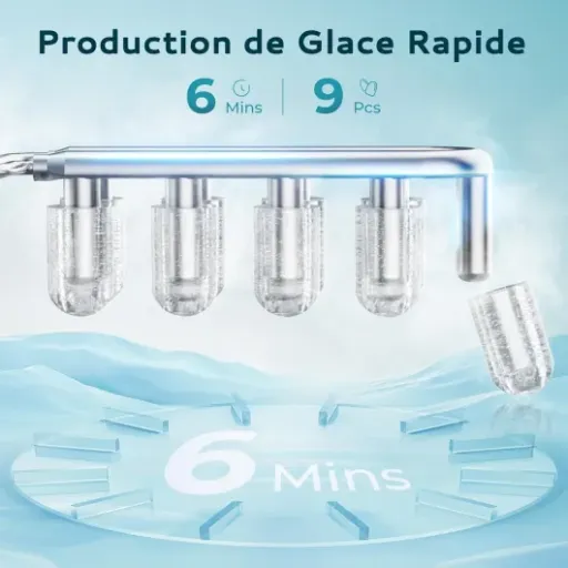 Test EUHOMY Machine à Glaçons : la petite machine de comptoir qui remplit bien le seau
