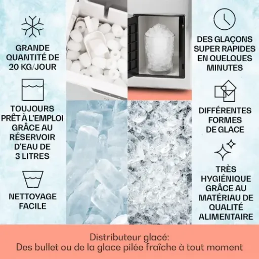 Test Klarstein Icefestival Bullet : une grosse machine à glaçons qui fait le job sans chichi