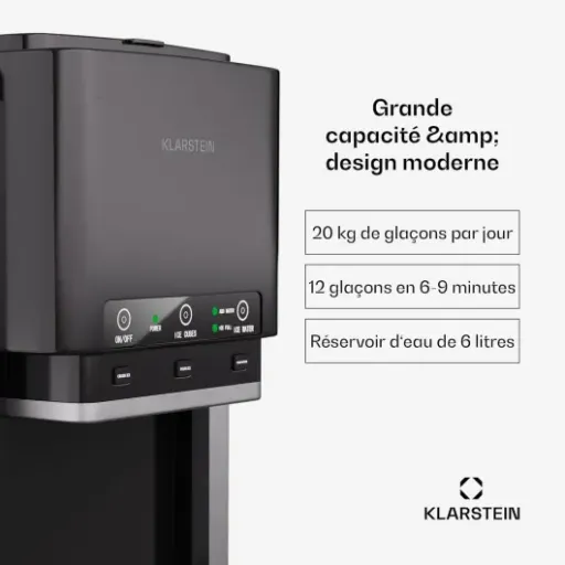 Test Klarstein ArcticBlend 3-en-1 : la machine à glaçons qui a de bonnes idées mais trop de soucis