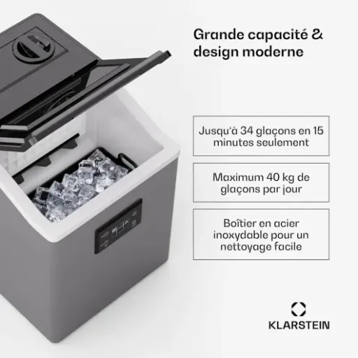 Test Klarstein FrostMaster : une grosse machine à glaçons qui envoie du volume, mais pas sans défauts
