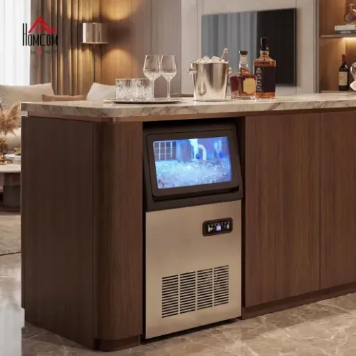 Test HOMCOM Machine à Glaçons 36 kg/24h : beaucoup de glace, quelques concessions