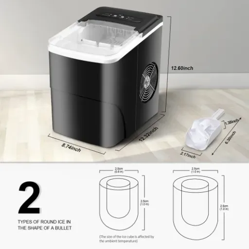 Test Machine à Glaçons Vpcok Direct HZB-12/B : la petite machine qui fait des glaçons plus vite que ton congélo