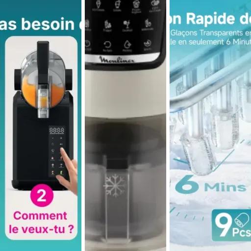 Comparatif des 5 meilleurs machines à glaçons glace pilée douce (mai 2026)