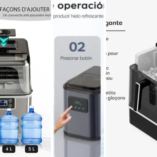 Notre sélection des 4 meilleurs machines à glaçons finitions inox (mai 2026)