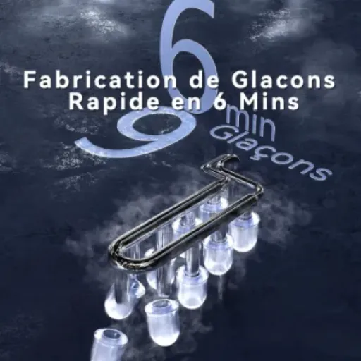 Test ecozy Machine à Glaçons : des glaçons rapides sans se prendre la tête