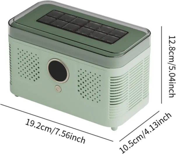Rockible Machine à Glaçons, Mini Machine a glacons de Comptoir, 12 Glaçons en 15-20 Minutes, Portable Machine a Glacon avec Pince à Glaçons, pour Fêtes, Camping-Cars, Maison, Bureau, Vert
