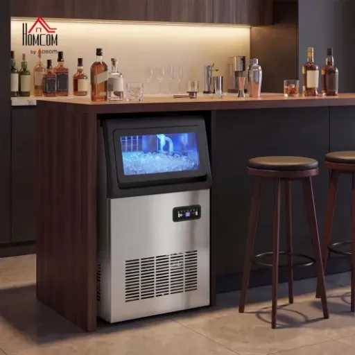 Test HOMCOM Machine à Glaçons 36 kg/24h : la production de glace « plug and play » pour bar et resto