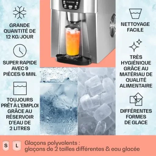 Test Klarstein Ice Volcano 2G : machine à glaçons pratique mais pas sans défauts