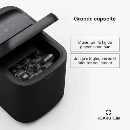 Test Klarstein SparkIce : la petite machine à glaçons qui fait le job (mais pas sans défauts)