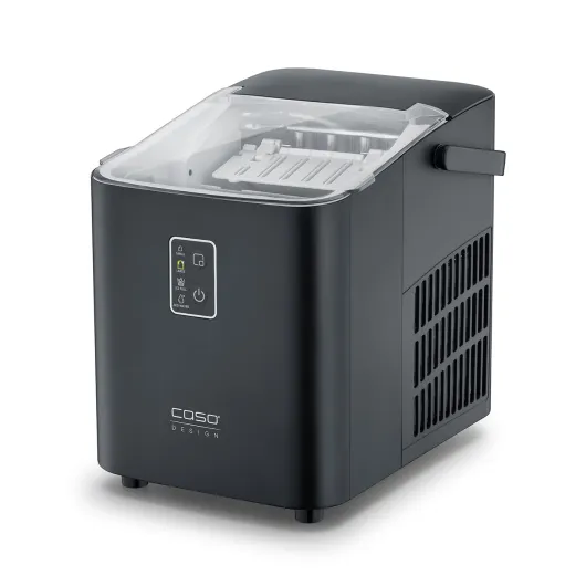 Design IceChef Machine à glaçons compacte pour la maison et la cuisine, réservoir d'eau de 1 L, glace en seulement 6 minutes, 12 kg de glace en 24 heures, 2 tailles, machine à glaçons