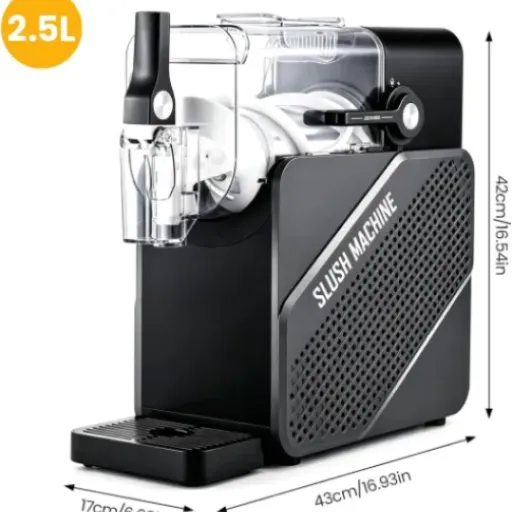 Test Machine à Granités 2,5 L KingSaid : ça fait des granités corrects, mais faut pas être pressé