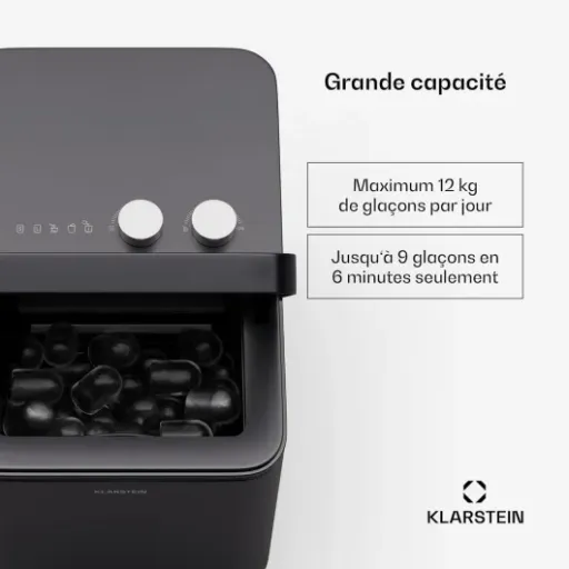 Test KLARSTEIN IceCraft : la petite machine à glaçons qui fait le job pour l’apéro