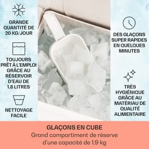 Test Klarstein Icefestival Cube : une vraie usine à glaçons, efficace mais pas sans défauts