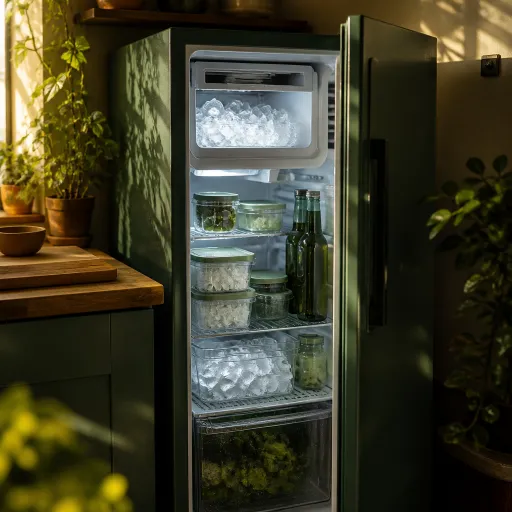 Réfrigérateur 1 porte : le choix malin pour optimiser la glace et l’espace