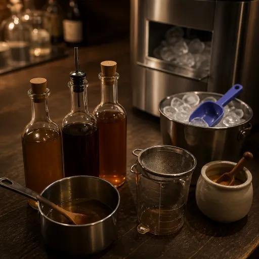 Sirops maison pour cocktails : trois recettes de base qui remplacent une étagère entière